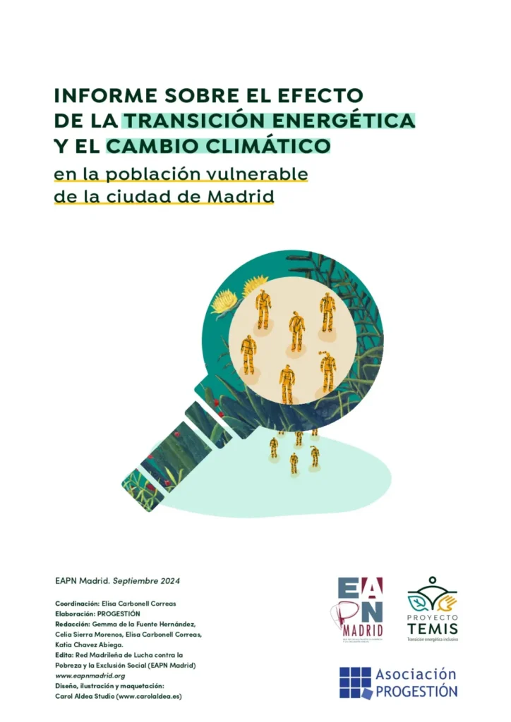 Informe sobre el efecto de la transición energética y el cambio climático en la población vulnerable de la ciudad de Madrid 10 Portada Informe poblacion vulnerable